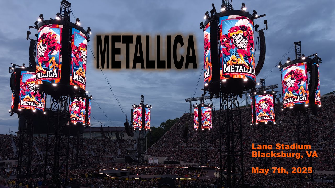 Metallica / Pantera / Suicidal Tendencies - Lane Stadium May 7th 2025