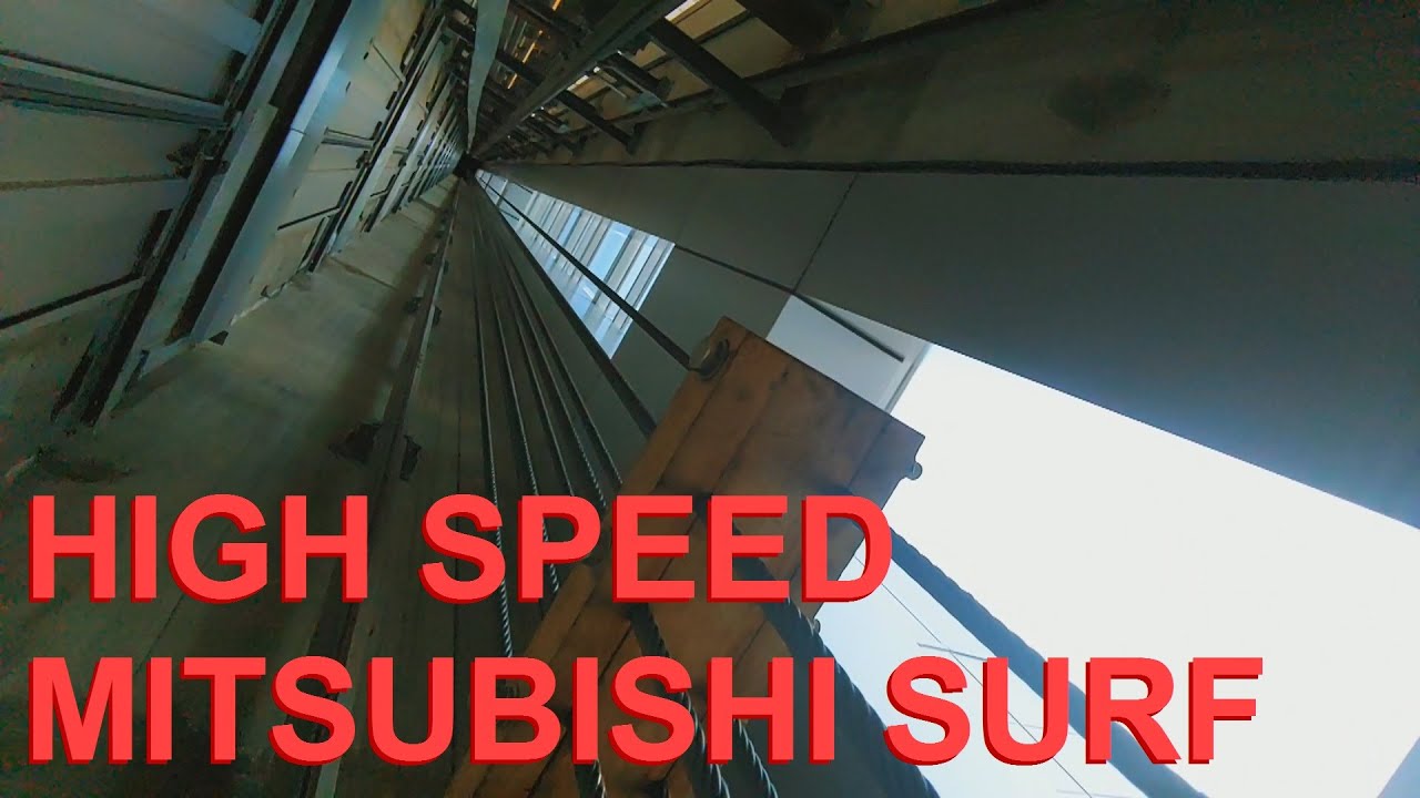 6 m/s glass Mitsubishi lift detailed look