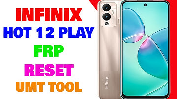 Infinix Hot 12 Play FRP | Infinix X6816 FRP Reset Done By UMT Tool | Umar Mobile