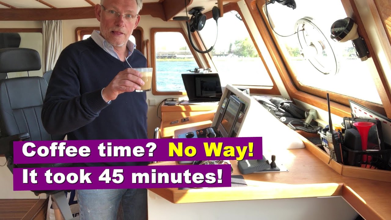 Where is my Coffee? Way to busy whilst solo cruising to the North of The Netherlands, pt3; S2/E44