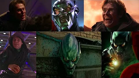 Willem Dafoe Green Goblin Laugh Montage
