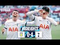 ASTON VILLA 0-4 TOTTENHAM HOTSPUR // PREMIER LEAGUE HIGHLIGHTS // SPURS THRASH VILLA image