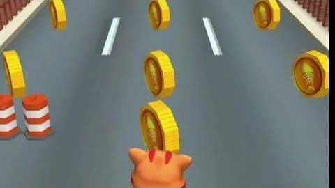 Tricky Cat Chase - Game Running