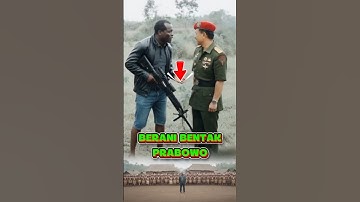Prajurit Sersan ini Nekat Bentak Jenderal Prabowo Subianto