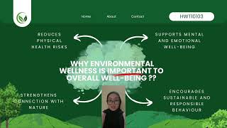 Full THE DIMENSION OF WELLNESS : ENVIRONMENTAL  (H22A1009) News