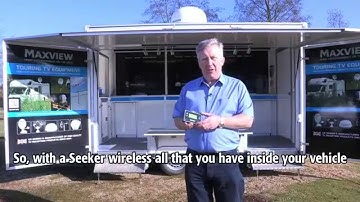 Maxview Seeker Wireless Fully Automatic Caravan and Motorhome Satellite System