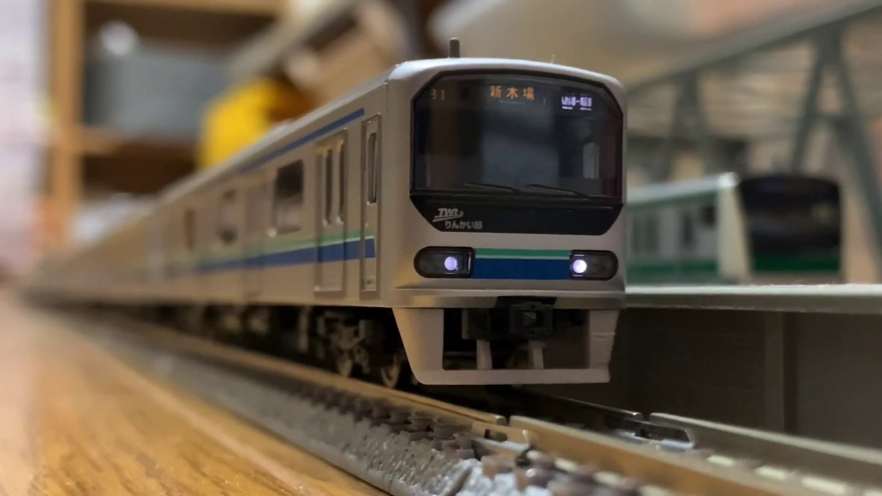 Nゲージ】TOMIX 70-000形 東京臨海高速鉄道(りんかい線) 走行動画