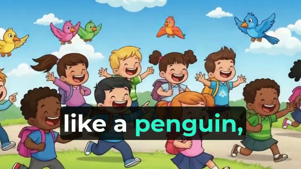 Let's Go Play! Children dance song and music.