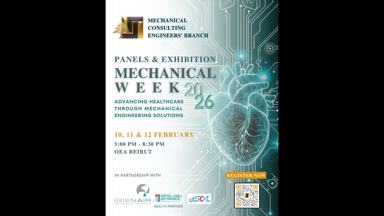 Mechanical Week 2026 |Day3:Session 3: WATER TREATMENT AND WASTE TREATMENT REQUIREMENTS FOR HOSPITALS