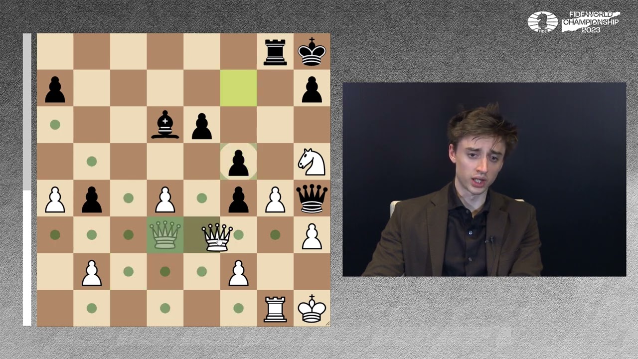 GM Daniil Dubov analyzes Game 12 - Ding vs Nepomniachtchi 