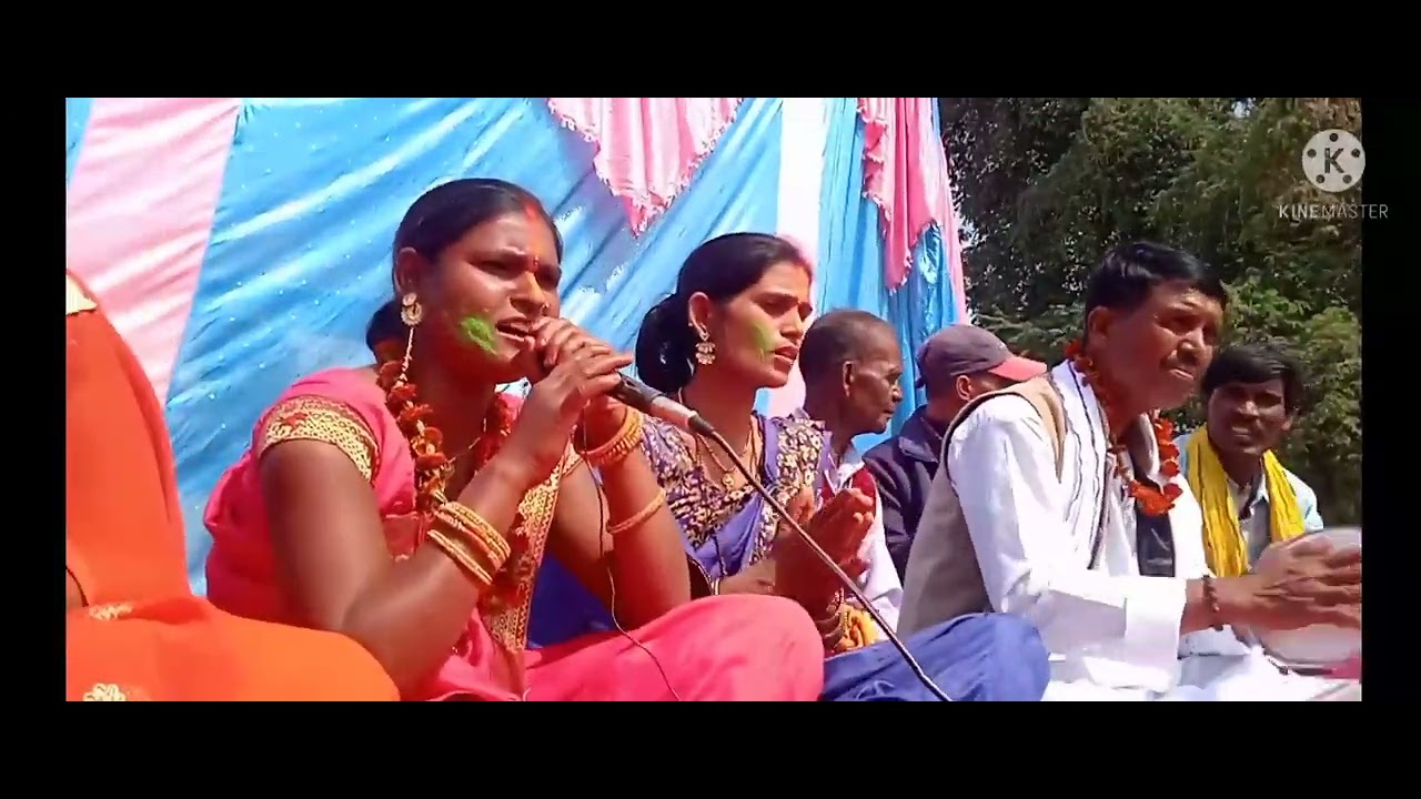 पुष्पा ढोलक झाल बाजे लागल सबसे सुंदर भजन 💐  अमित राज बैंजो शिव परिवार चर्चा मंडली 6200976043