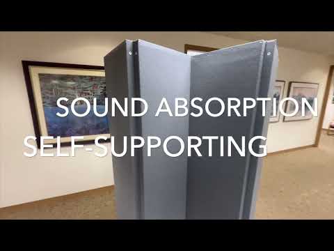 Folding Acoustical Divider