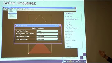 OpenSees Navigator - OpenSees Days 2013