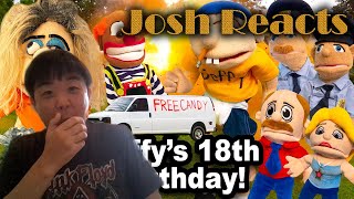 Josh React to Among Us but it's in Gacha Club-SML Movie Jeffy's 18th Birthday!