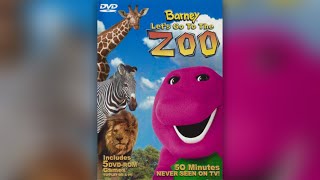 Barney Lets Go To The Zoo 2001 - Dvd