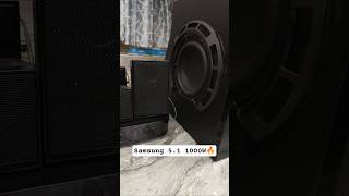 Samsung HT J5100K 1000W home theatre system🔥 #samsung #speaker #hometheater #trending #shorts