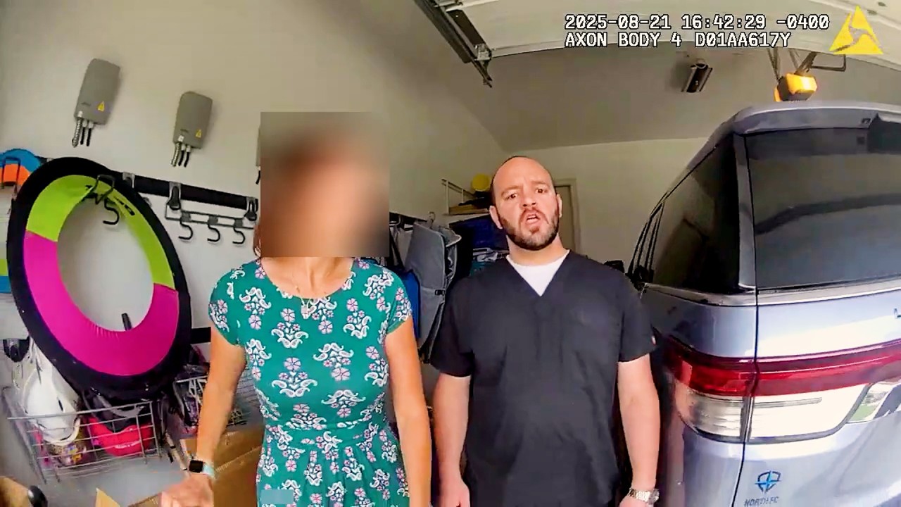 Nurse Arrested After Crashing Into 3 Cars While Huffing - YouTube