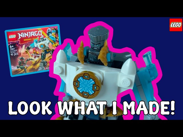 Small Set, BIG Swords! | LEGO NINJAGO 71827 Zane's Battle Suit