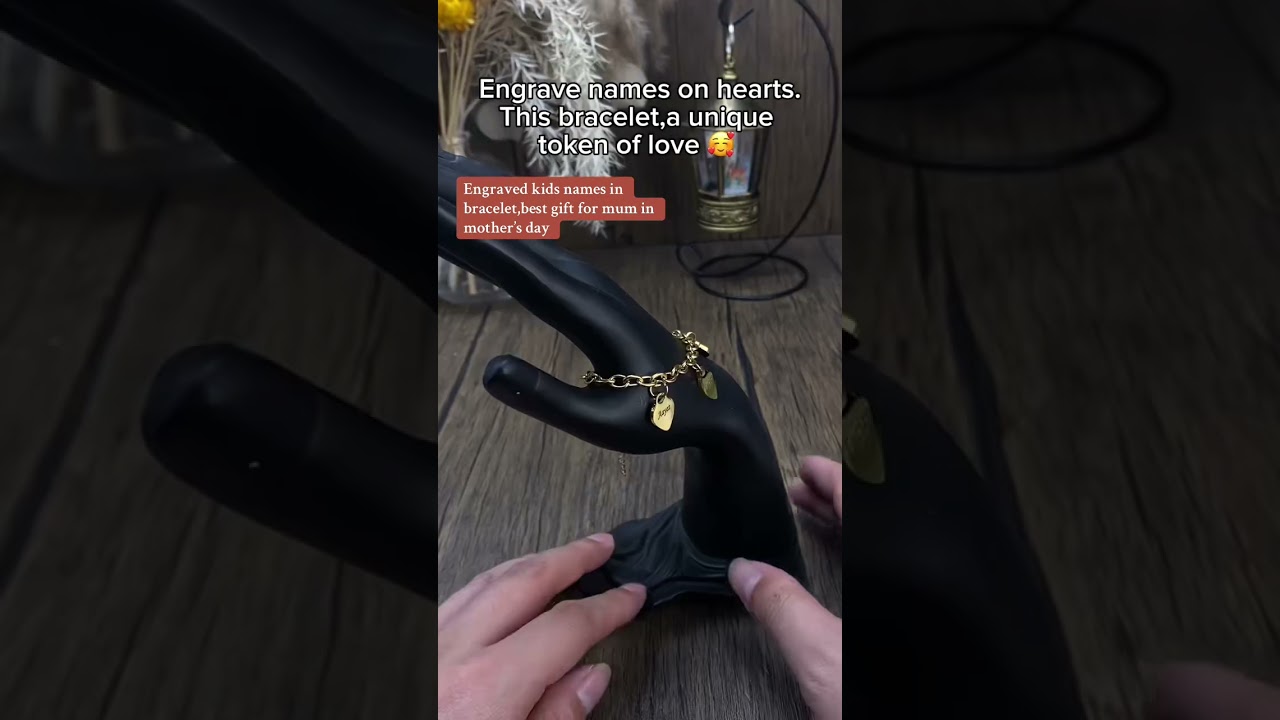 Personalized Kids' Name Bracelet - Perfect Mother's Day Gift