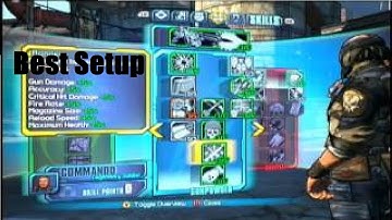 Borderlands 2 - Best Commando Skill Tree Setup (Lvl 50)