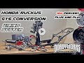 Honda ruckus Gy6 conversion plug and play wiring system Dorbyworks