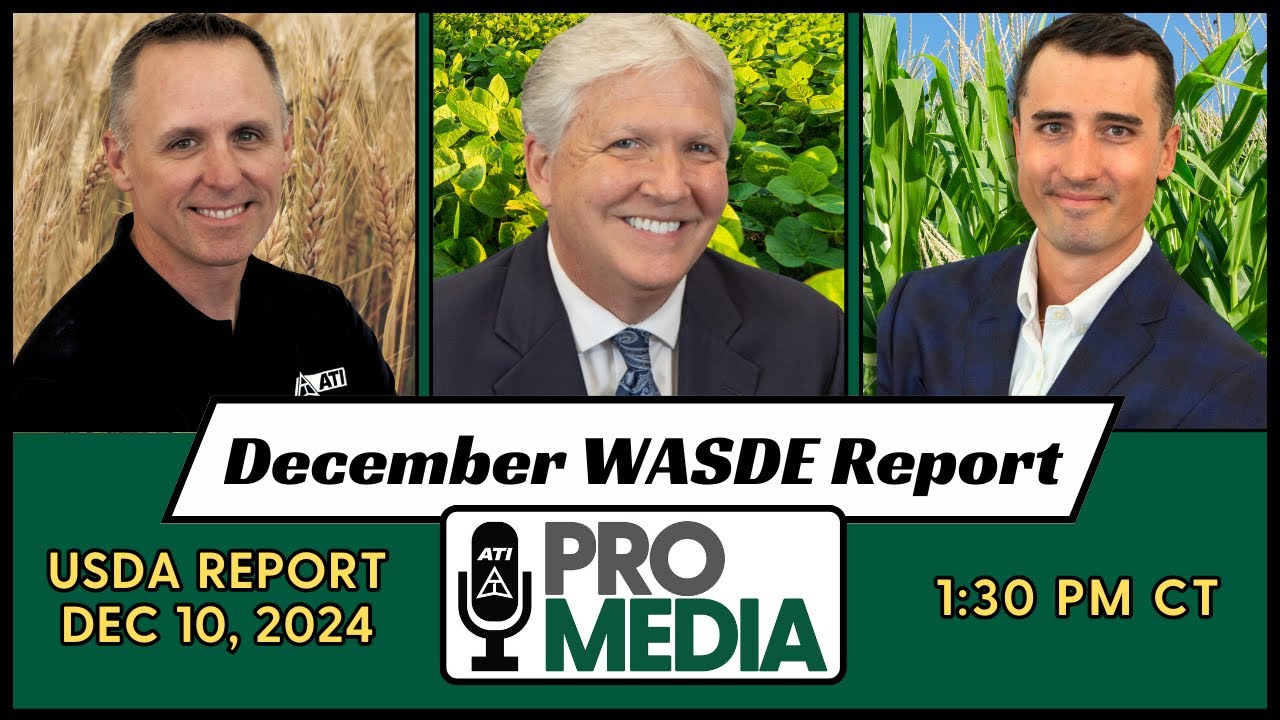 USDA Crop Production Report Review 1 30pm December 10 2024 YouTube Usda crop production report review 1 30pm december 10 2024 youtube