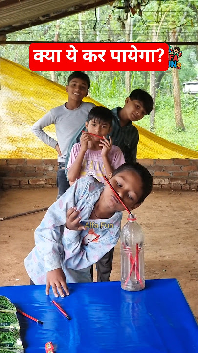 Pencil drop in bottle challenge #shorts #challengeshorts #challengeaccepted