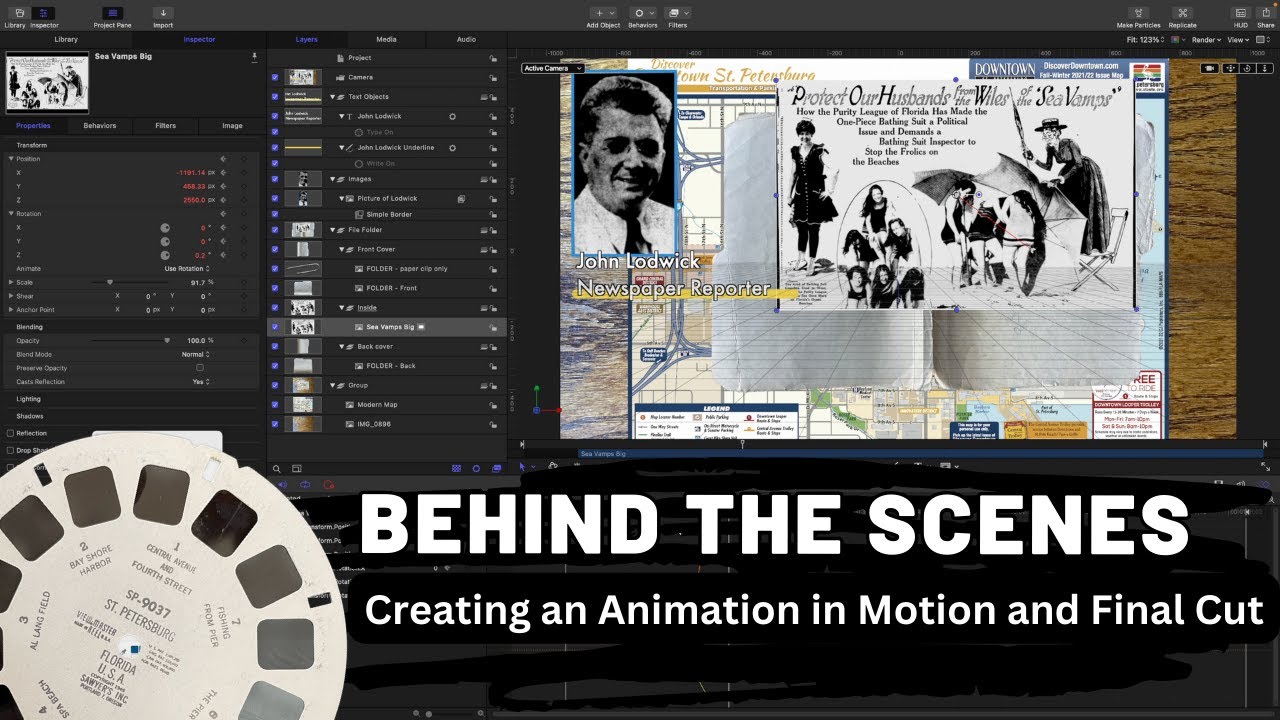 Creating an animation in Apple Motion and Final Cut - Unedited - YouTube
