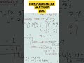 94/1000 | Problem on Involutory Matrix Engineering Mathematics