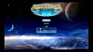 Hyperballoid HD Title Screen (PS3)
