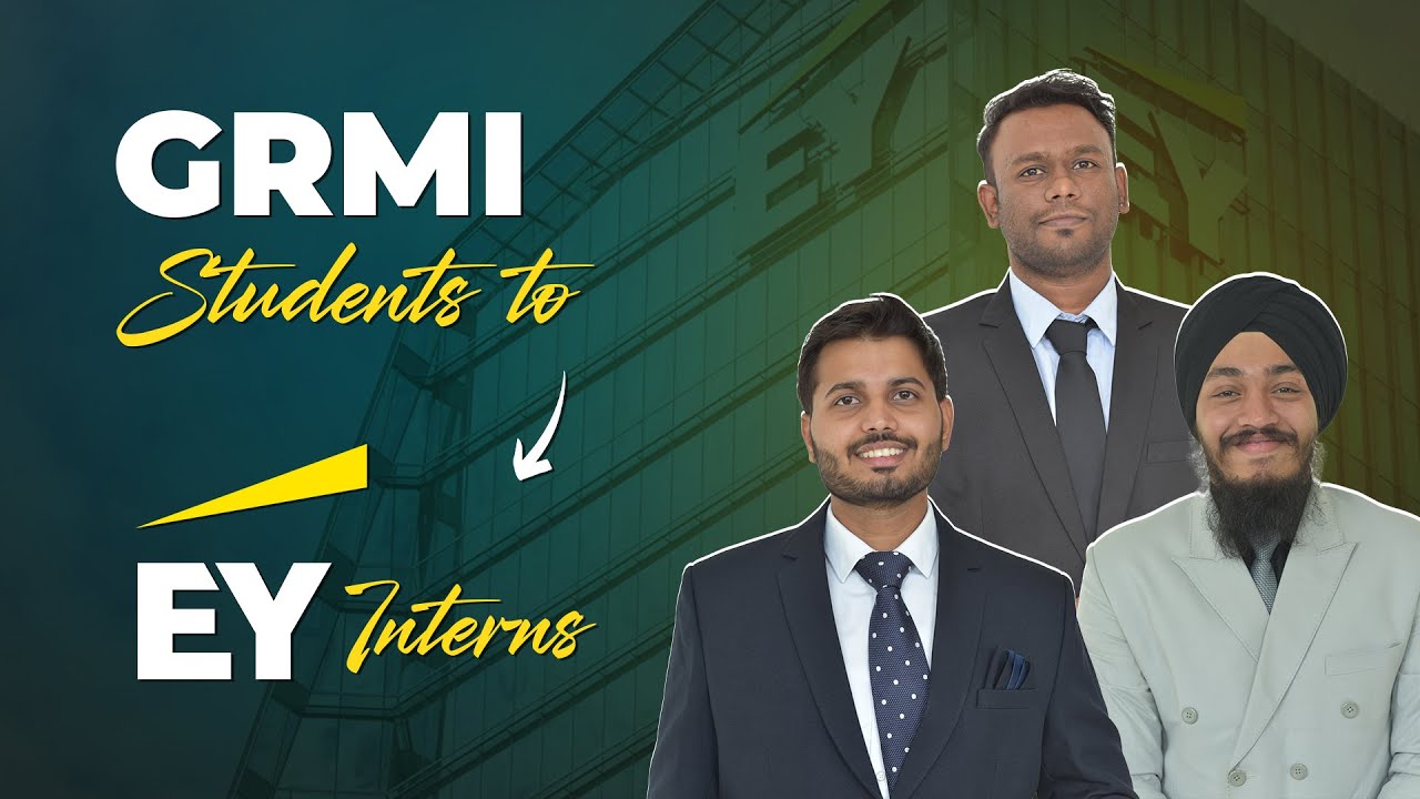 Grmi Students share their experience from GRMI to Ernst & Young Interns. # ...
