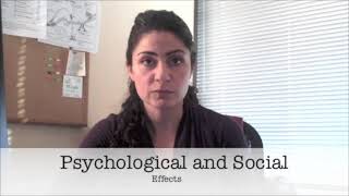 Psychological and Social Effects of Sex Trafficking