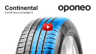 Tyre Continental ContiPremiumContact 5 Summer Tyres Oponeo™ - YouTube