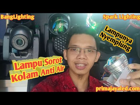 Tutorial Cara Membuat Kabut Embun yang Keren seperti Asap dengan Cahaya Lampu LED Warna Warni. 