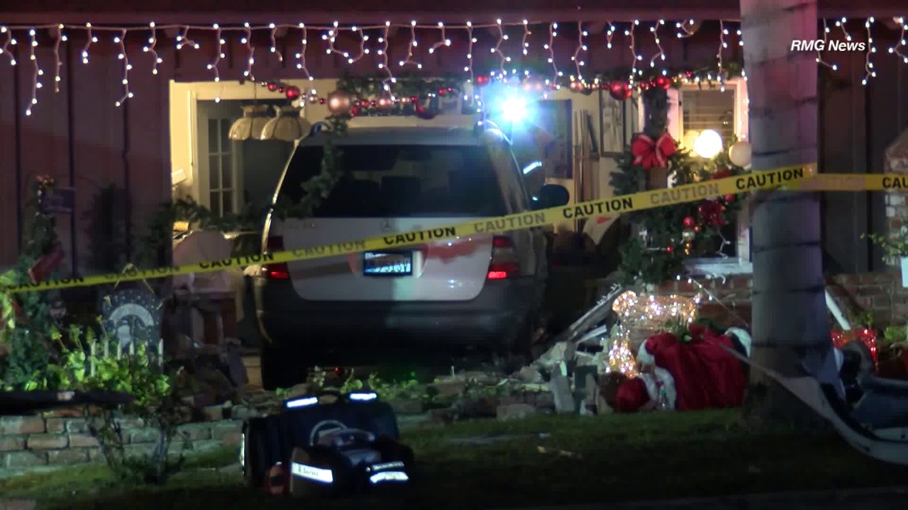 SUV crashes completely into a living room of an apartment in San ...