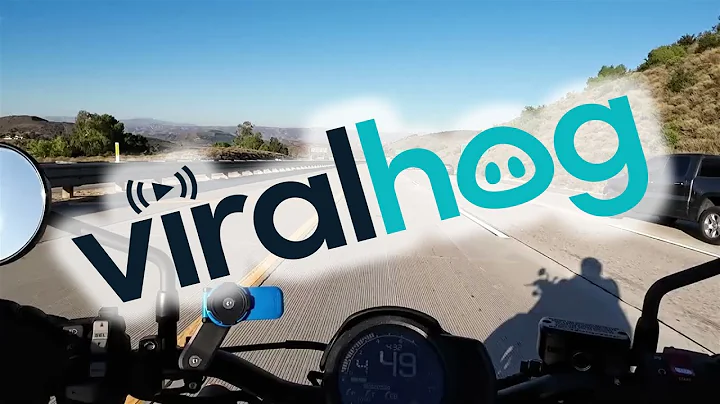 Driver Rear Ends Vehicle at Backed-Up Off-Ramp || ViralHog