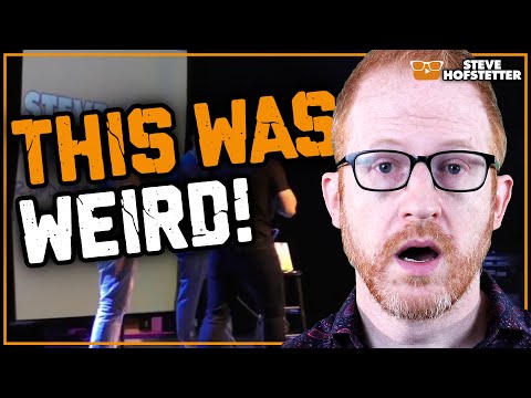 Crowd Member Tries to Rush the Stage - Steve Hofstetter