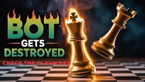 Defeated Halloween Bot Check the Clown of elo 825!!