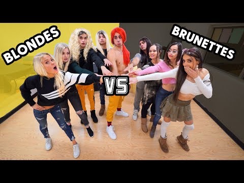 Video: Blondines Vs Brunettes