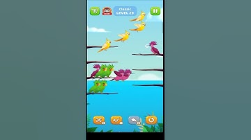 Bird Sort Puzzle l Classic Level 29 to 30 l Bird Sort Color Puzzle l Bird Sort Puzzle Challenge
