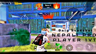 1v1 Against Nepali Pro Player🔥😫|| VS|| Me M416 Match With Nepali Player