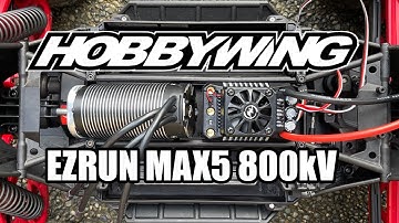 HobbyWing Max5/ 800kV [X-Maxx Rebuild And Upgrades Pt. 3]