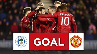 GOAL | Bruno Fernandes | Wigan 0-2 Manchester United | Third Round | Emirates FA Cup 2023-24