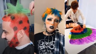 TiktokTiktok Hair Color Dye Fails\/Wins Compilation 😂👌