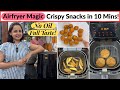 5 Easy Airfryer Snacks | Crispy &amp; Oil-Free Indian Recipes | Time Saving Kitchen Tips | Urban Rasoi