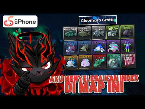 HOW TO CATCH COMMON FISH IN GLOOMCAP GROTTO, I'M COMPLETING THE INDEX IN FISH IT TOO!