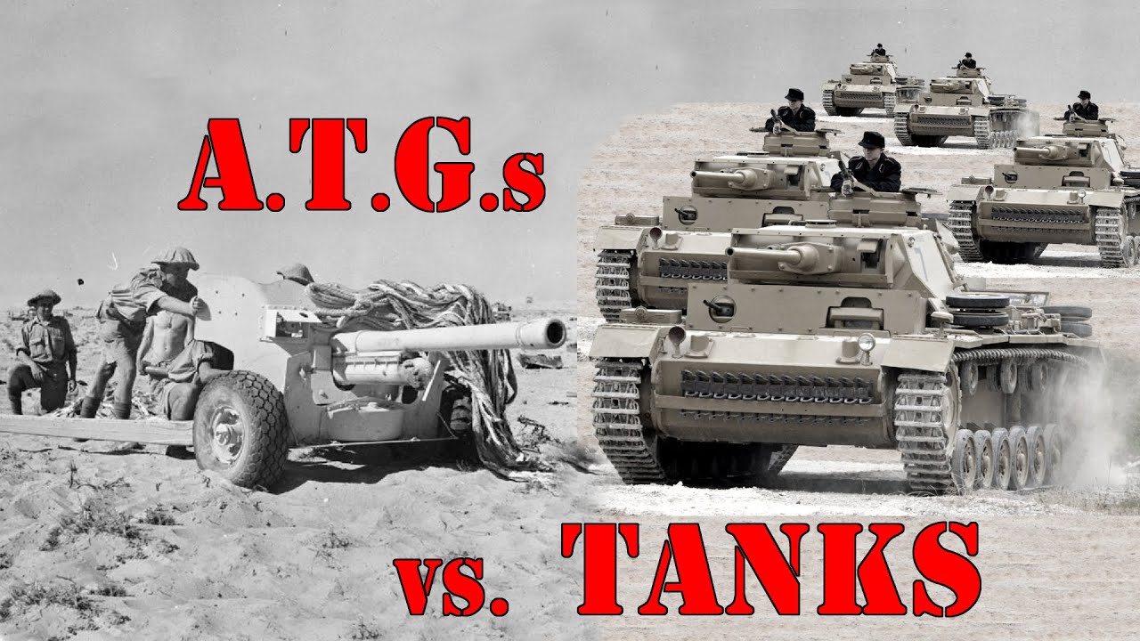 1942: 21 anti-tank guns against 100 tanks - who won? - YouTube