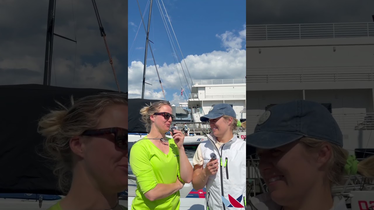 ⁣The Road to Newport: Royal Norwegian Yacht Club's Ragna and Maia Agerup