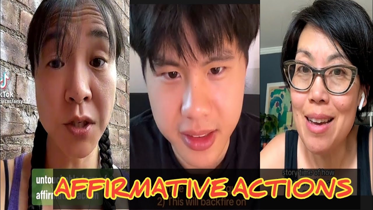 ASIAN AMERICANS REACTION ON ENDING AFFIRMATIVE ACTION!THIS MIGHT WORK ...