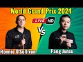 Ronnie osullivan vs pang junxu world grand prix 2024 round 1 live match